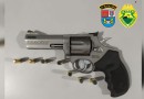 PM atende ocorrência de porte ilegal de arma de fogo após suposta ameaça