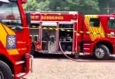 Botijão de gás incendeia durante festa de aniversário no Bairro São Cristóvão