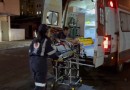 Jovem fica ferida em acidente entre moto e caminhonete no bairro Vila Nova