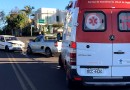 Colisão frontal entre dois automóveis é registrada no Bairro São Cristóvão