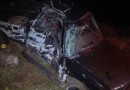 Homem fica em estado grave após acidente entre caminhonete e caminhão na PRC-280
