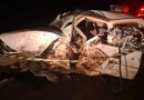 Colisão frontal deixa um morto e três feridos na PR-281 em Mangueirinha