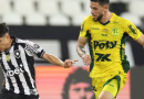 Botafogo abre 3 a 0, mas Mirassol arranca empate e se mantém no G4 do Brasileirão