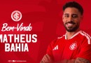 Inter anuncia contratação definitiva do lateral Matheus Bahia até 2027