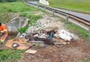 EPR Iguaçu recolhe mais de 622 toneladas de resíduos nas rodovias do Oeste e Sudoeste