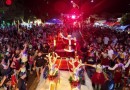 Enéas Marques recebe Papai Noel com grande espetáculo e recorde de público