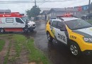 Homem fica ferido após ser atingido por golpes de arma branca