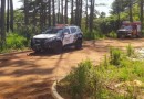 Polícia Civil, bombeiros e policiais do GOST fazem buscas a possíveis corpos enterrados em mata