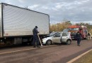 Acidente na BR-277 deixa dois homens feridos e movimenta equipes de resgate
