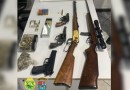 Denúncia de disparos de arma de fogo leva à apreensão de armas e prisão em Francisco Beltrão