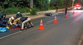 Motociclista fica gravemente ferido em acidente no bairro Guanabara