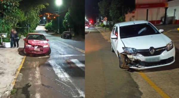 Mulheres ficam feridas em acidente na Tenente Camargo