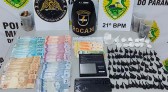 Polícia prende homem por tráfico de drogas em casa noturna