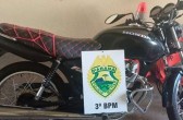 Motocicleta é recolhida durante abordagem da PM