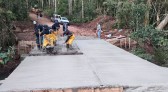 Nova ponte em concreto vai atender o interior do município