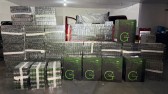 PRE apreende caminhonete carregada com mais de 2,5 mil pacotes de cigarros contrabandeados