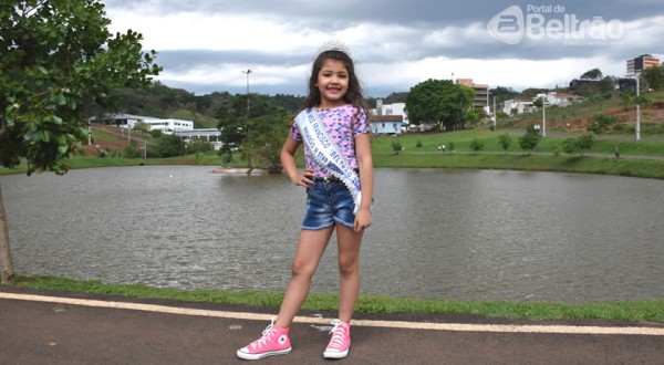 Isadora Manoella representa Beltrão no Miss Brasil infantil 2021