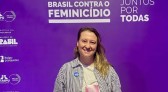 Vereadora de Francisco Beltrão participa de mobilização nacional contra o feminicídio