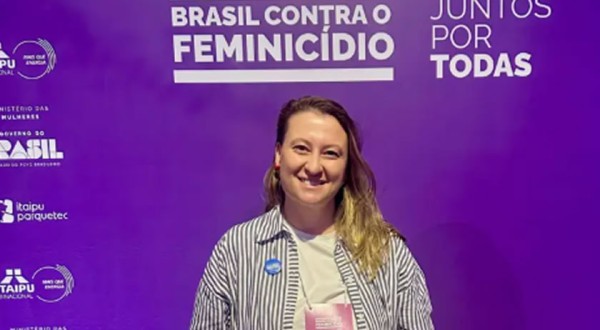 Vereadora de Francisco Beltrão participa de mobilização nacional contra o feminicídio