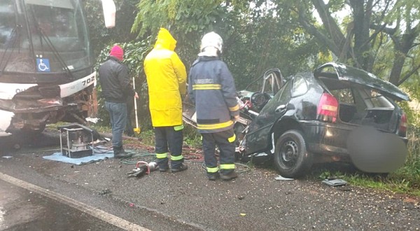 Grave acidente na PR-182 deixa uma morte, em Ampére