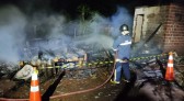 Após residência pegar fogo, mulher de 59 anos morre carbonizada em Capitão Leônidas Marques
