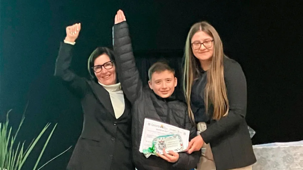 Estudantes de Ampére recebem premiação na França