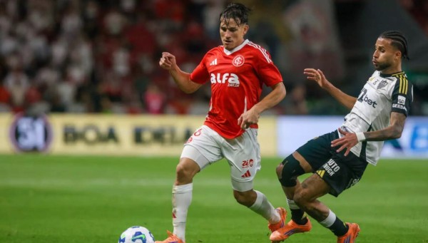 Com um a mais, Inter empata com o Atlético e desperdiça chance de abrir vantagem no Brasileirão
