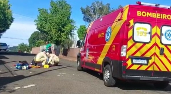 Mulher tem graves ferimentos em acidente na Cango