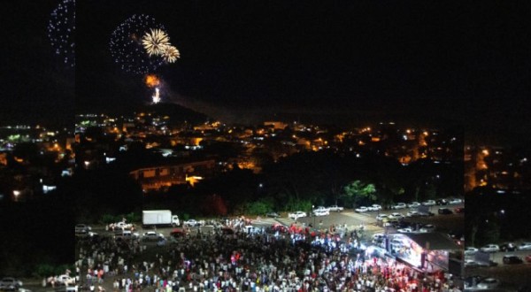 Festa da virada reúne milhares de pessoas em Beltrão