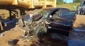 Grave acidente na BR-163, em Capitão, deixa três feridos