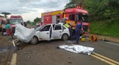 Violenta colisão deixa homem morto e vários feridos na BR 280