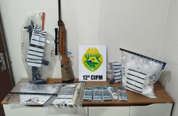 Operação integrada da PM descobre laboratório de cocaína e prende dois homens