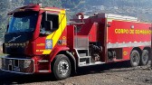 Corpo de Bombeiros atende princípio de incêndio em barracão na rua União da Vitória