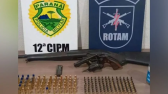 ROTAM apreende diversas armas e munições após denúncia