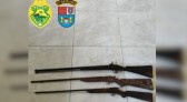Homem é preso na zona rural de Francisco Beltrão por posse ilegal de armas de fogo