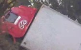 Acidente envolve caminhão na PR-180