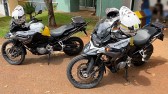 Homem é preso durante motopatrulhamento pelo Bairro Pinheirinho
