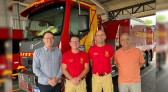 Bombeiros de Beltrão comemoram cinco anos da instalação do Grupamento