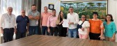 Prefeito Cleber autoriza obra de calçamento para a Linha Macagnan