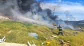 Indústria de recicláveis é atingida por incêndio em Itapejara do Oeste