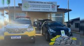 Polícia Militar apreende 35,6 kg de maconha em Ampére