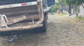 Morre trabalhador atingido por caminhão do lixo, em Pato Branco