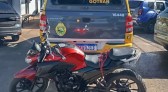 Motocicleta com sinais identificadores adulterados é apreendida
