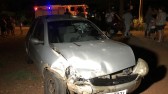 Acidente envolve dois veículos em Marmeleiro