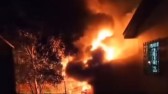 Homem é socorrido em estado grave após incêndio em residência em Francisco Beltrão
