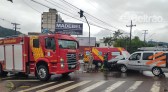 Homem fica ferido em acidente em Francisco Beltrão