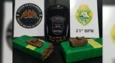 Rotam prende homem e apreende quase 2 Kg de maconha