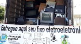Campanha coleta lixo eletroeletrônico em Francisco Beltrão