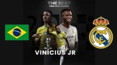 Vini Jr é eleito melhor jogador do mundo pela FIFA