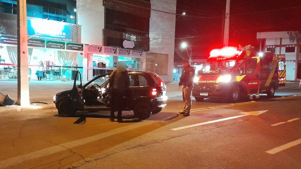 Homem é preso após tentar agredir socorrista do Corpo de Bombeiros durante atendimento
